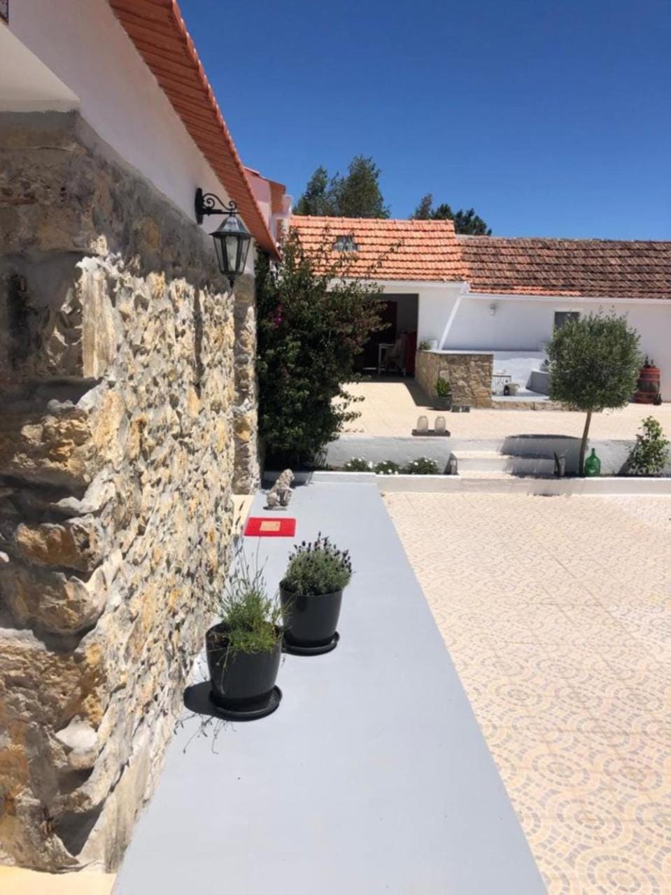 Property building, Patio
