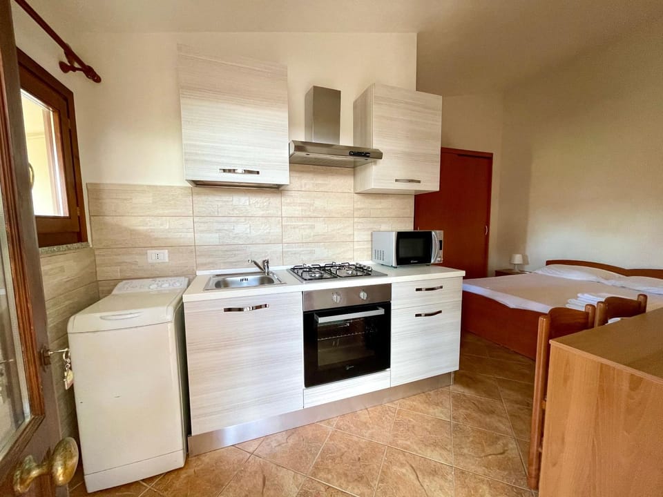 Kitchen or kitchenette, minibar, pet friendly, stove, washing machine