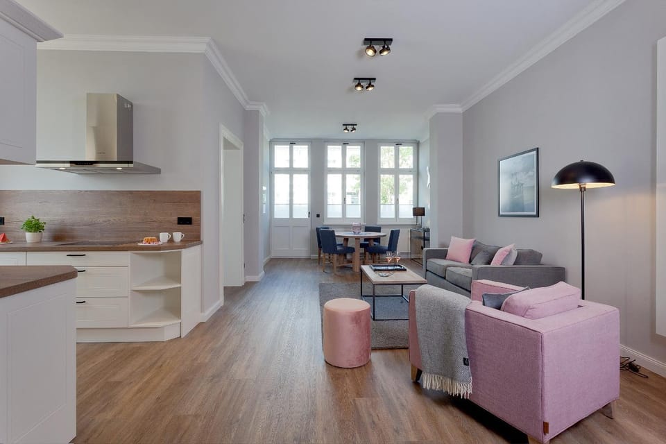Villa Seeblick Usedomer See Apartment in Heringsdorf