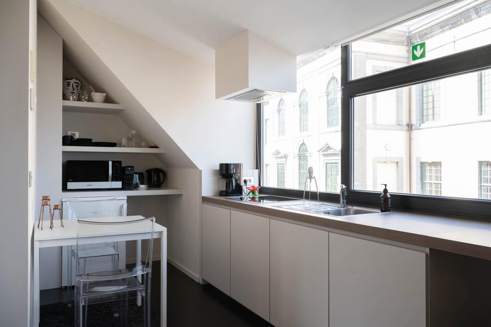 Coffee/tea facilities, Kitchen or kitchenette, City view, Landmark view, minibar, pet friendly, kitchen