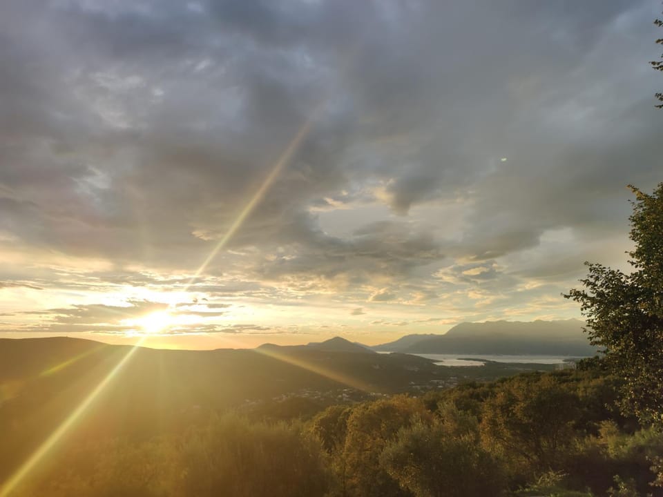 Natural landscape, Sunset
