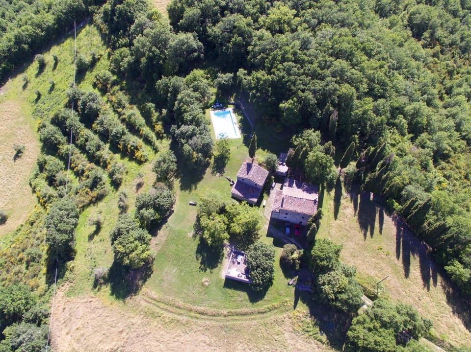Property building, Day, Natural landscape, Bird's eye view