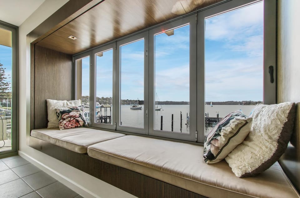 Seating area, Lake view