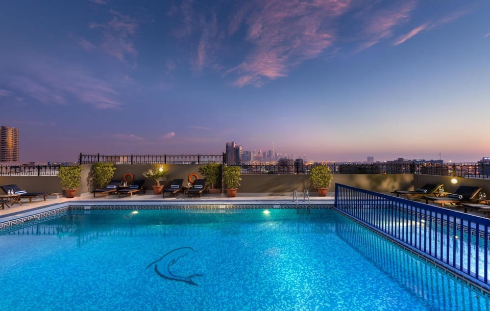 Pool view, Swimming pool, Swimming pool, Sunrise, Sunset