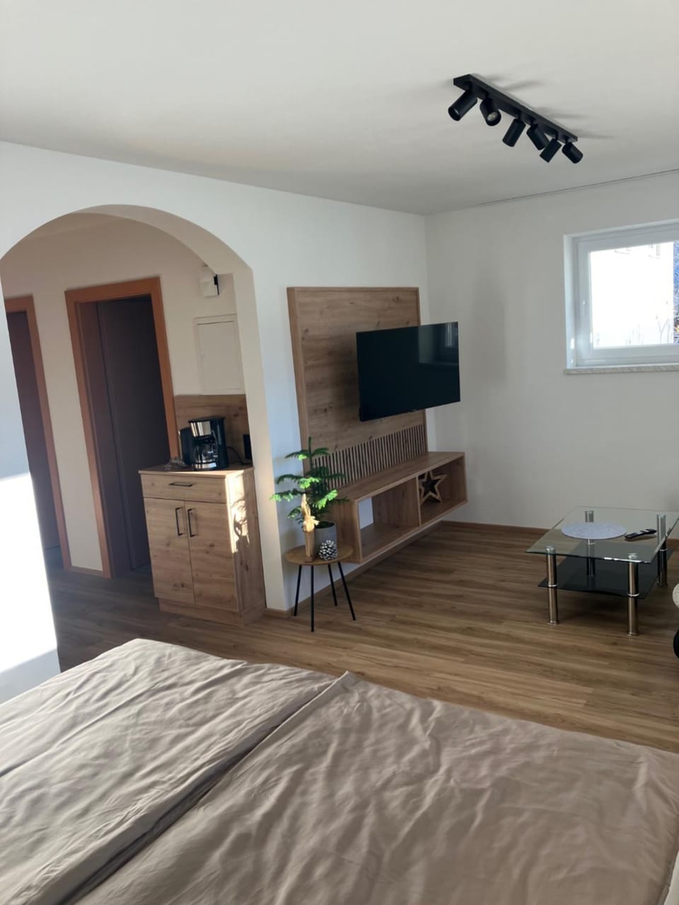Communal lounge/ TV room, Bed