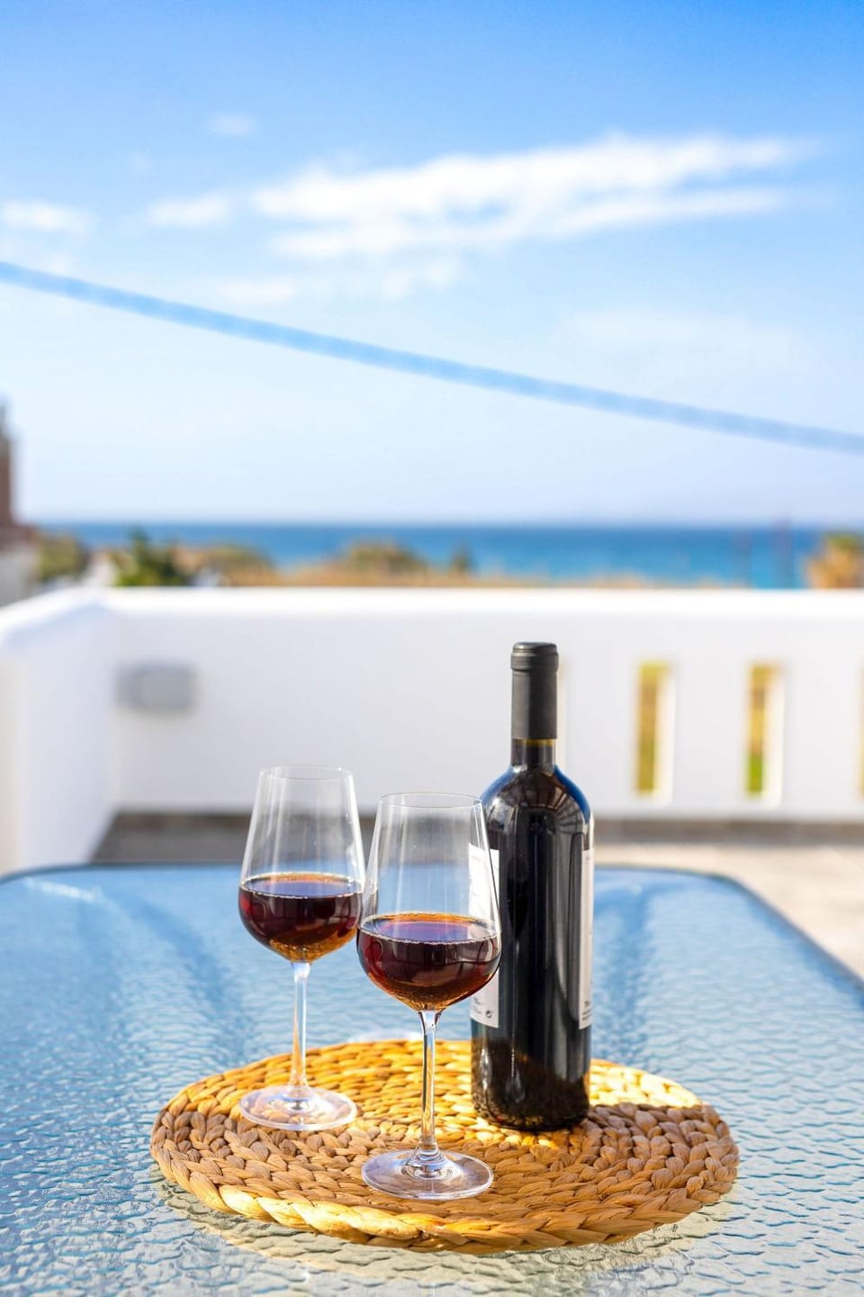 Day, Natural landscape, View (from property/room), Balcony/Terrace, Sea view