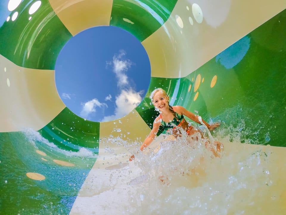 Summer, Hot Spring Bath, Aqua park, Swimming pool
