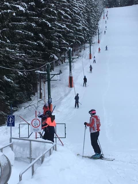 Winter, Ski School
