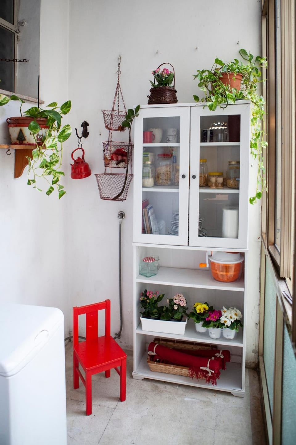 Balcony/Terrace, Kitchen or kitchenette, flat iron