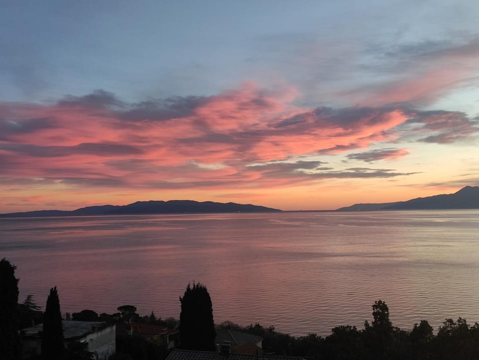 Sea view, Sunset