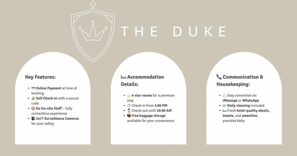 The Duke luxury rooms Bed and Breakfast in Split