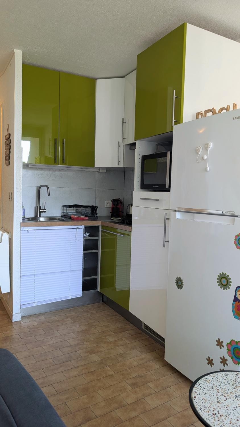 T2 vue centre ville -Le viking 50m mer Apartment in La Grande-Motte