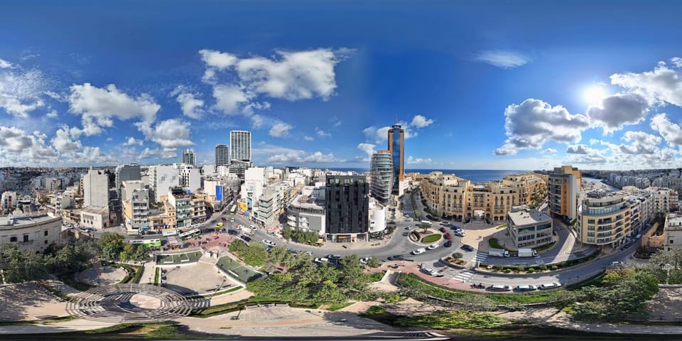 Property building, Bird's eye view, City view, Location