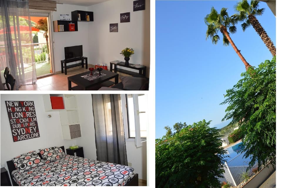 Le Petit Coeur à Canet - Superbe T2 piscine, tennis, climatisation, parking privé Apartment in Canet-en-Roussillon