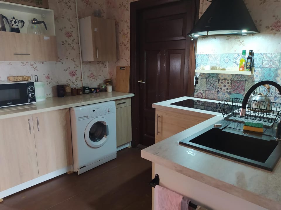 Kitchen or kitchenette, Communal kitchen, minibar, washing machine