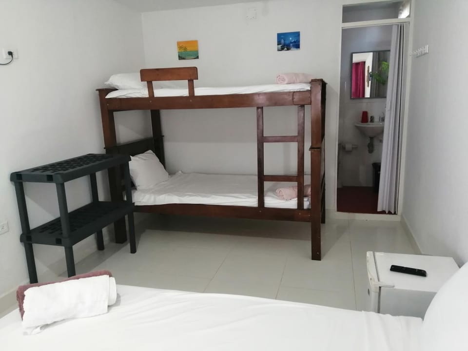Bed, Bathroom, bunk bed, towels