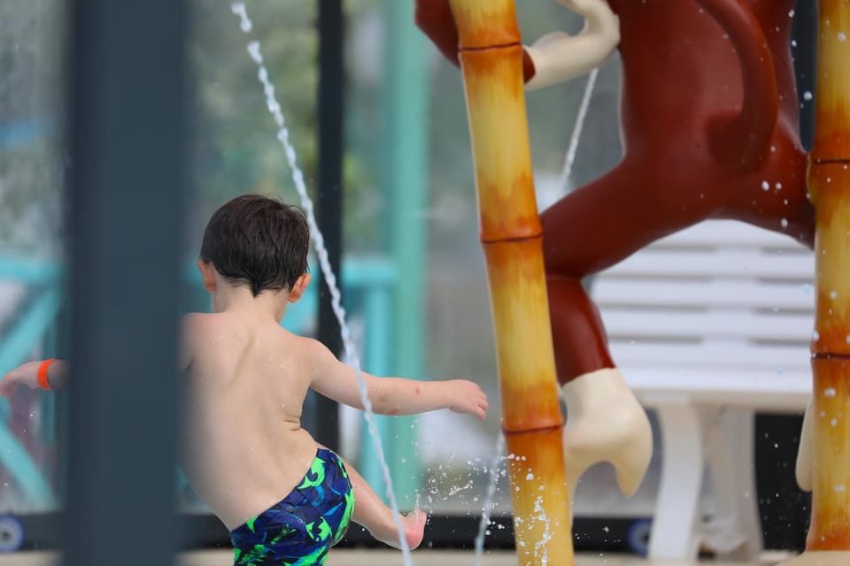 Children play ground, Aqua park