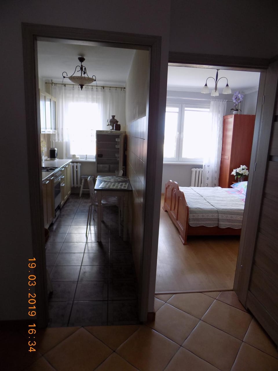 Kitchen or kitchenette, Bedroom