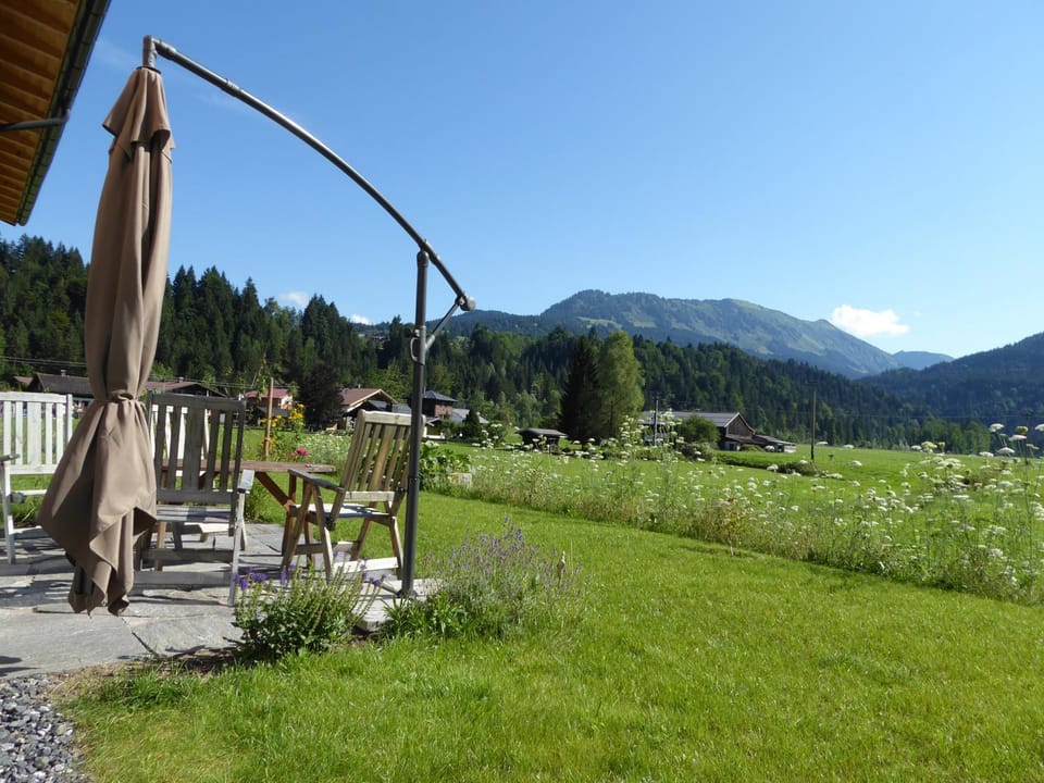 Garden view, Mountain view