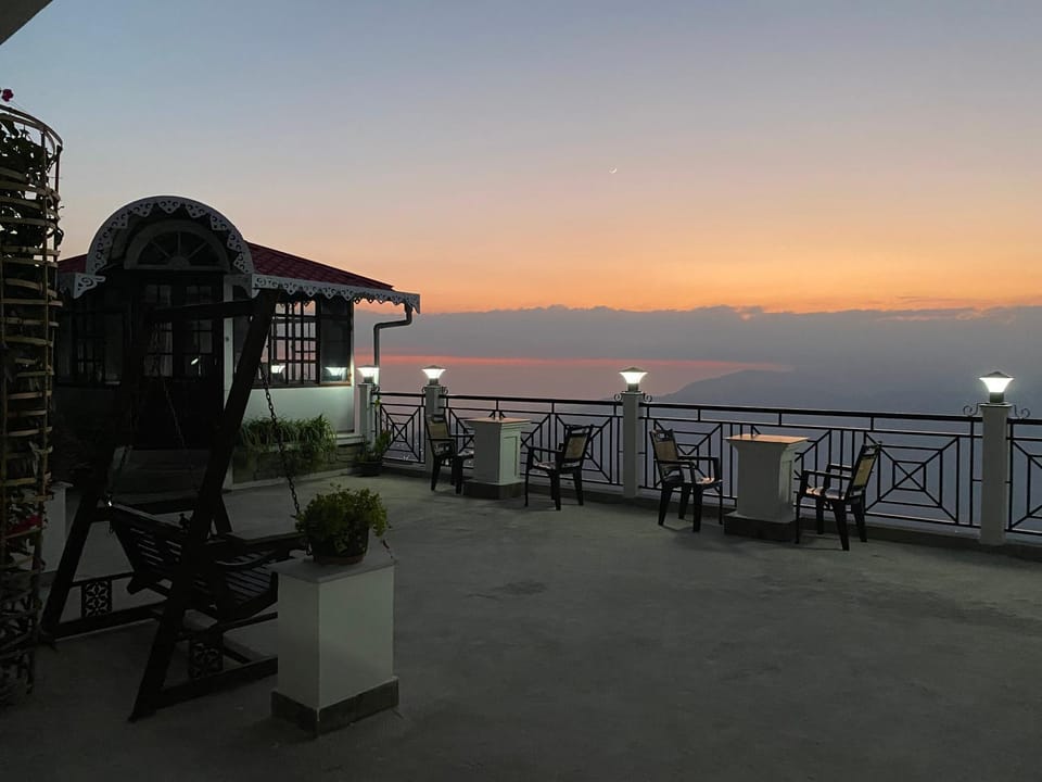 Patio, Sunset