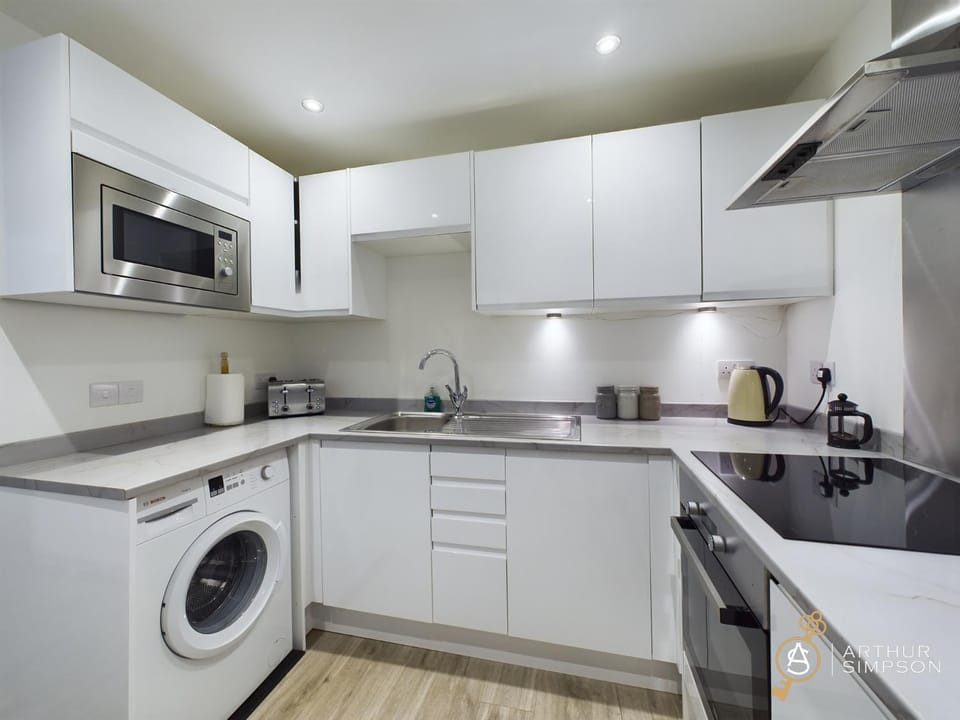 Modern Commercial Street Maisonette Apartment in Scotland