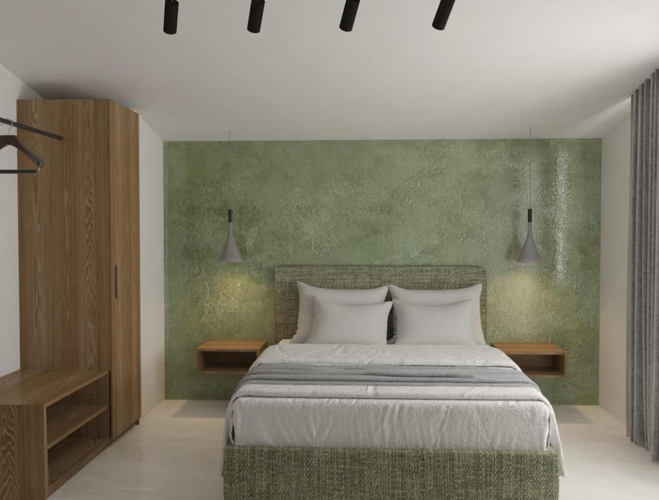 Bed, Photo of the whole room, Bedroom, wardrobe