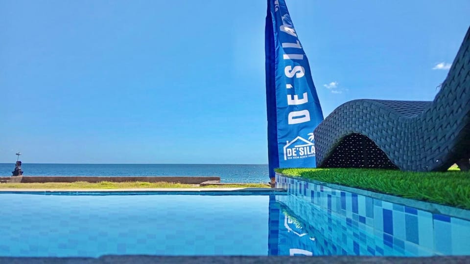 Natural landscape, Pool view, Sea view, Swimming pool, sunbed
