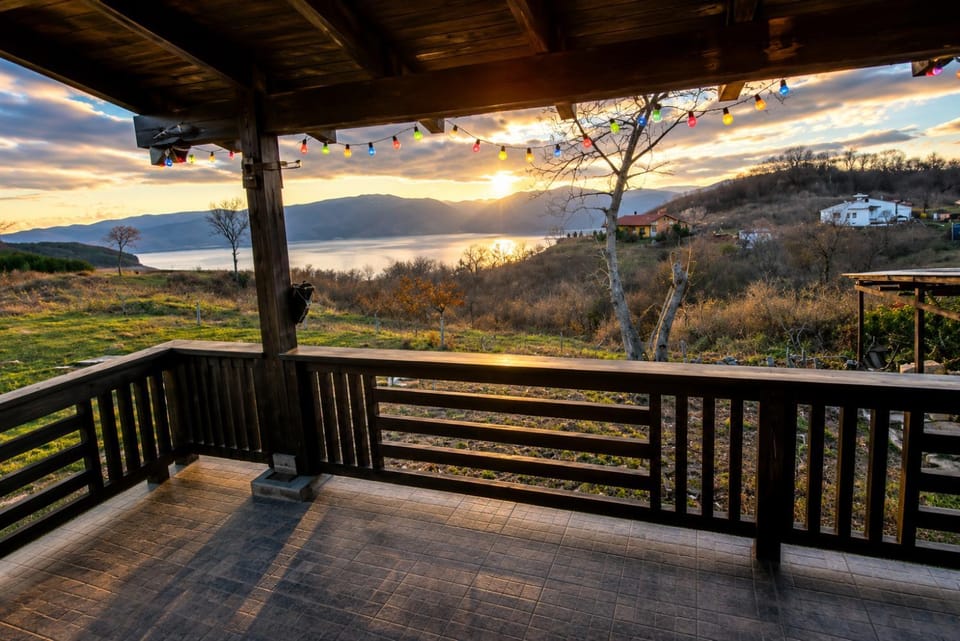 Natural landscape, Lake view, Mountain view