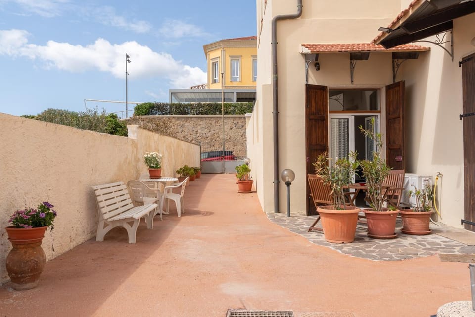 Property building, Patio, Day, Garden, View (from property/room), Garden view
