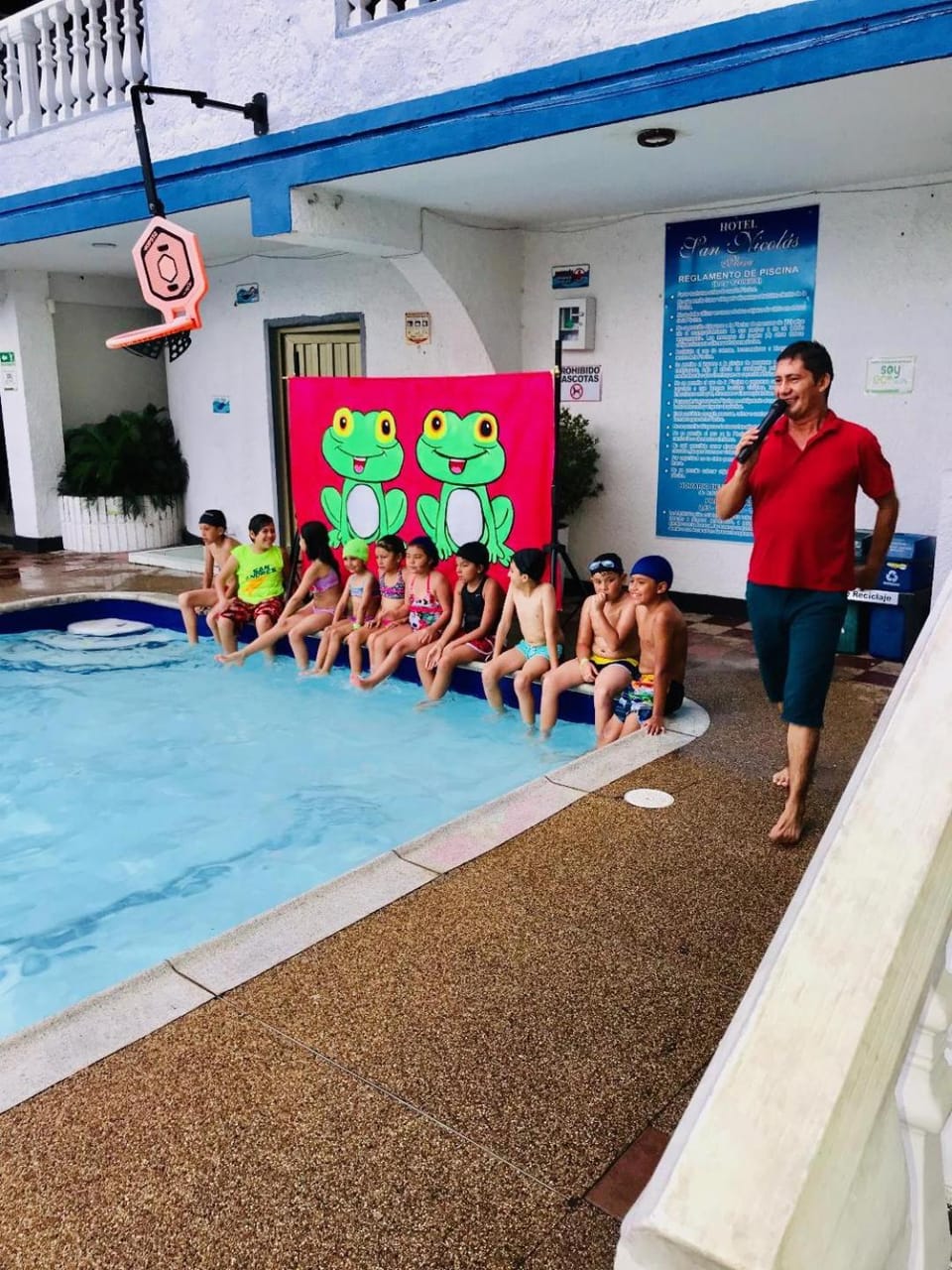 People, Swimming pool, children