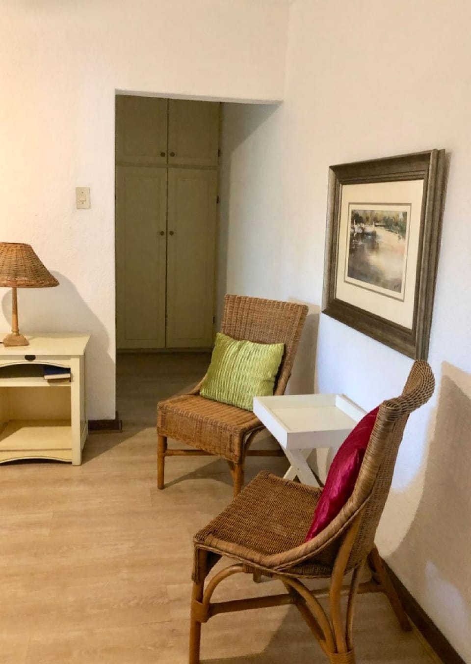Seating area, Bedroom