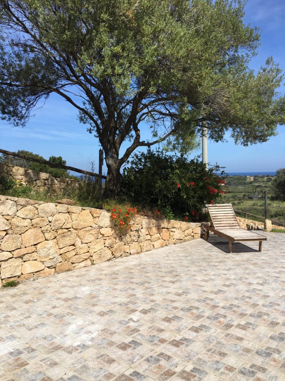 Garden, Sea view