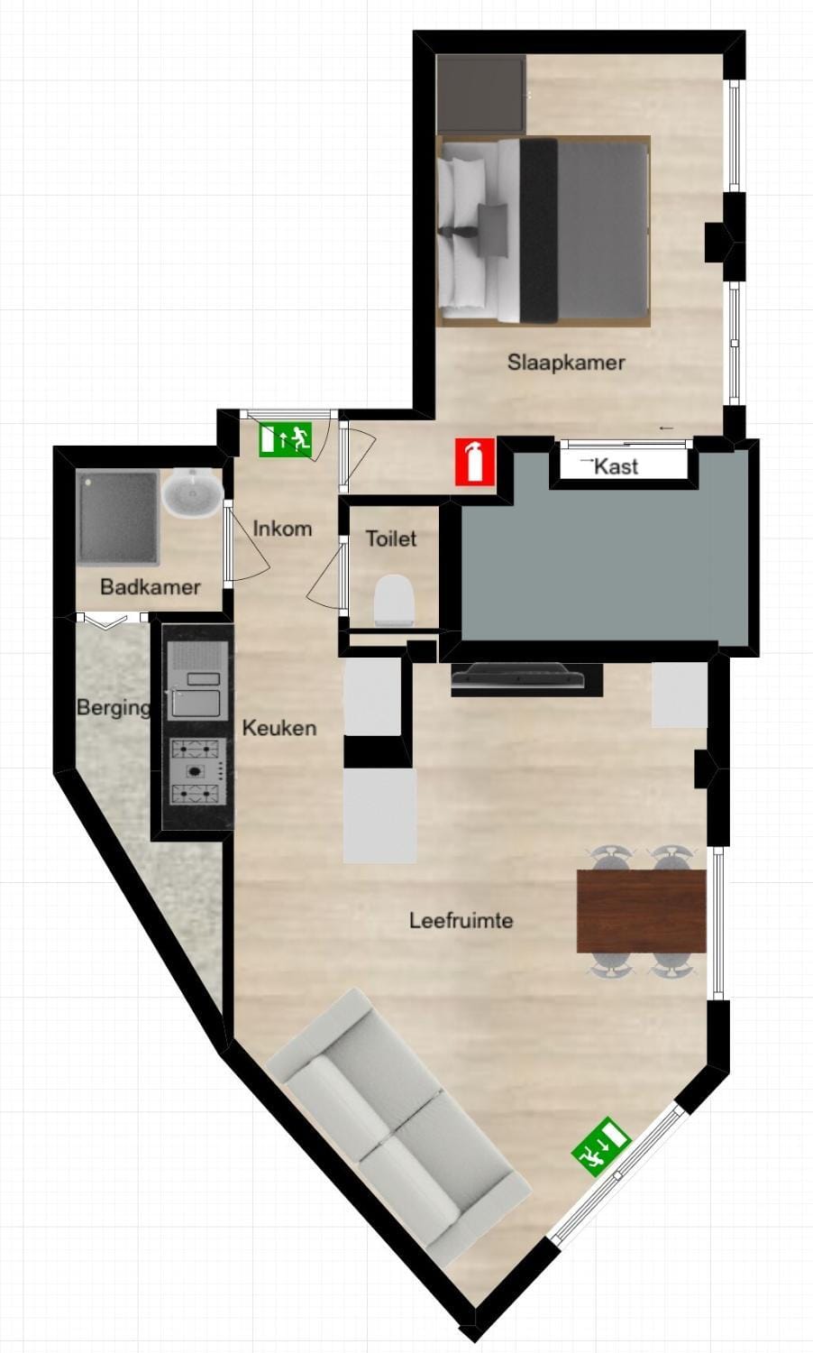 Photo of the whole room