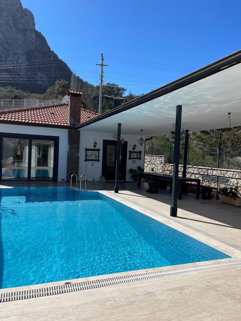 Day, Natural landscape, Mountain view, Pool view, Swimming pool