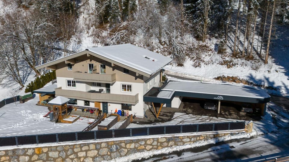 Property building, Day, Natural landscape, Winter