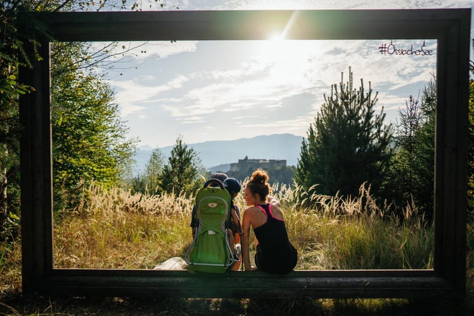 Nearby landmark, Hiking, Mountain view, children