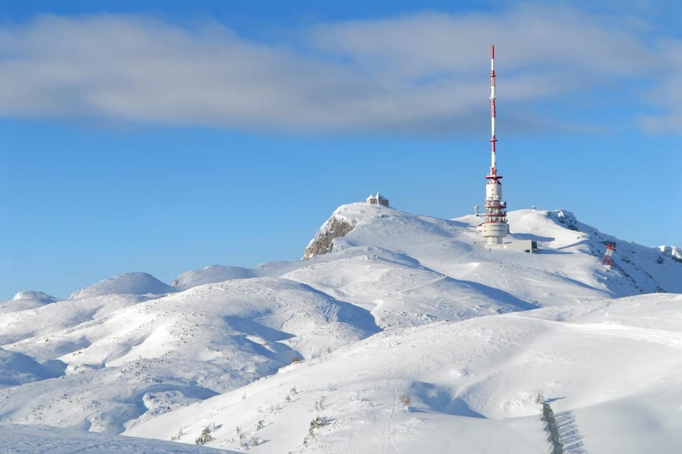 Day, Natural landscape, Winter, Hiking