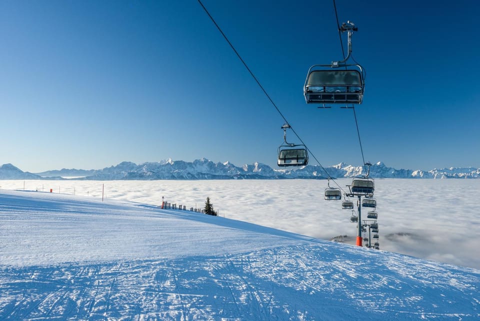 Skiing, Area and facilities