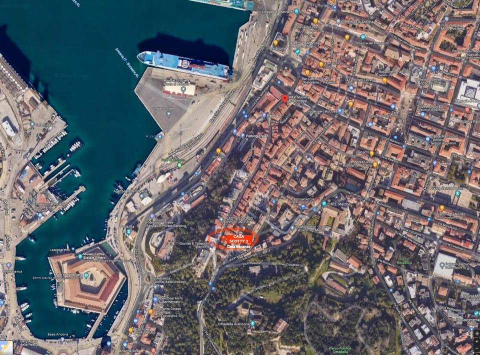 Bird's eye view, City view, Sea view