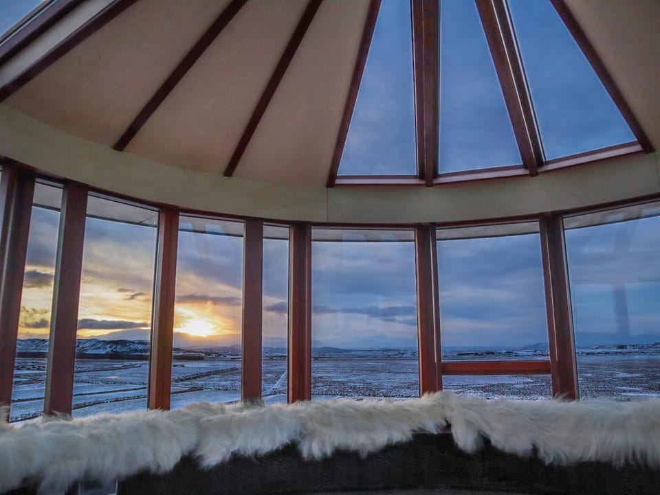 Communal lounge/ TV room, Winter, On site, Landmark view, Mountain view, Area and facilities, Sunset