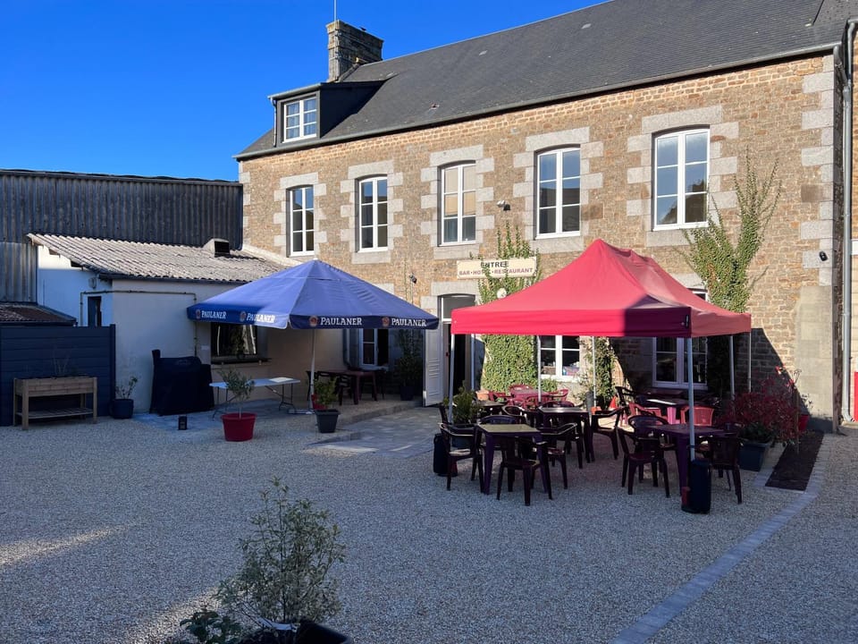 Property building, Patio