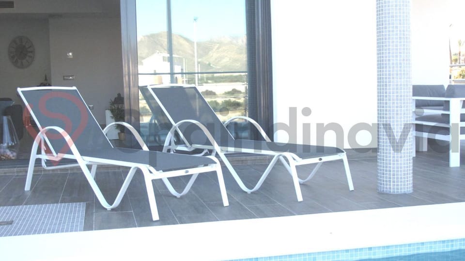 Astonishing beach and pool house Villa in Puerto de Mazarrón