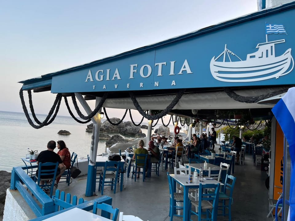 Restaurant/places to eat, Day, People, Sea view