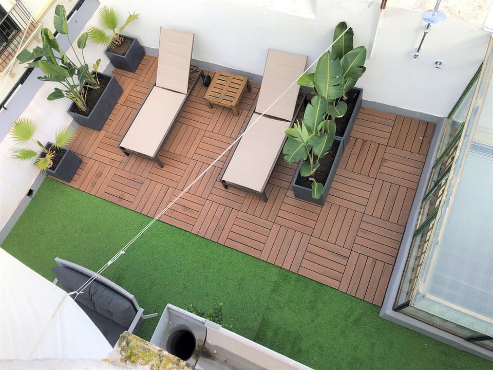 Bird's eye view, Balcony/Terrace, Area and facilities