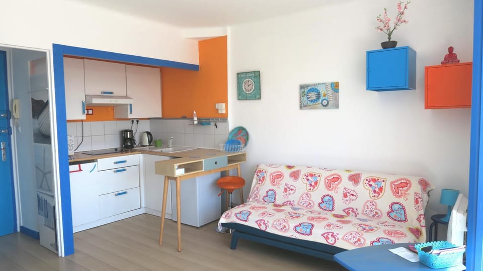 Studio climatisé le long du canal Apartment in Palavas-les-Flots
