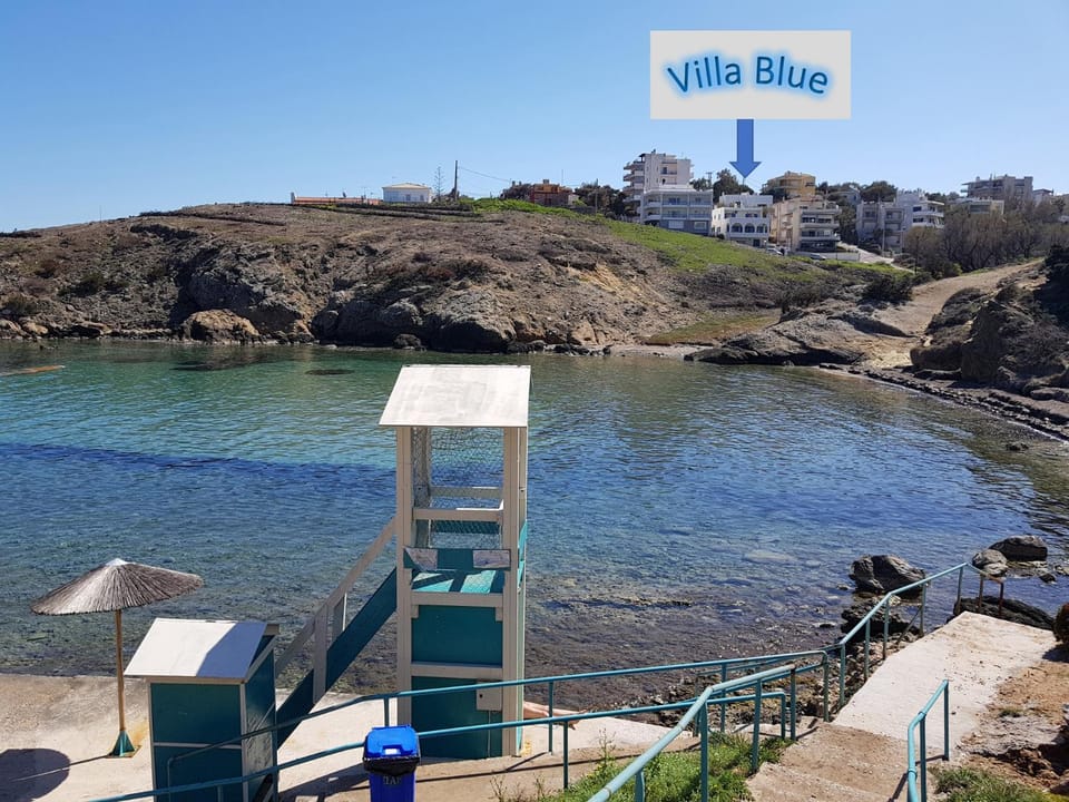 Villa Blue. Two storey house, 100 meters from sea House in East Attica Regional Unit, Greece
