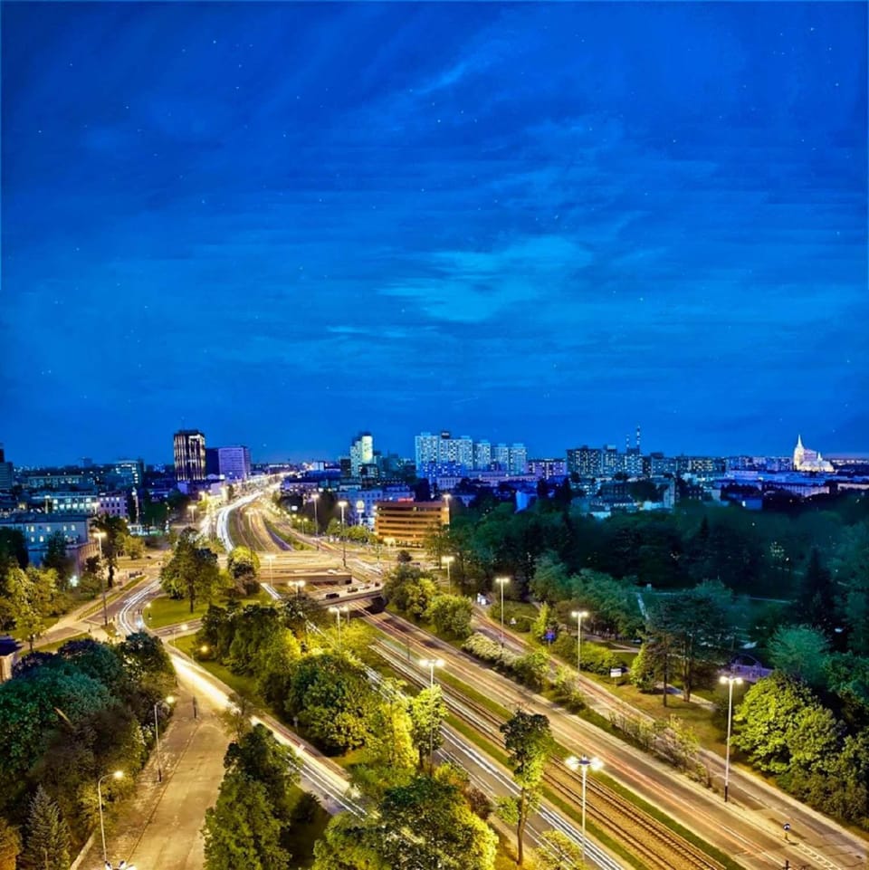 Property building, Night, Neighbourhood, City view