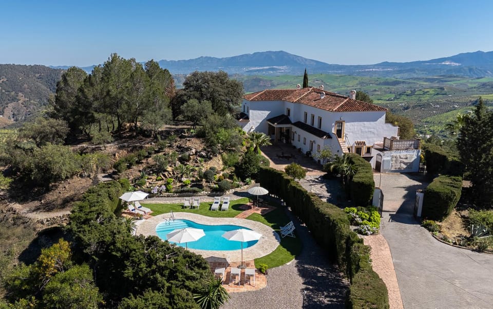 Property building, Patio, Garden, Pool view, Swimming pool