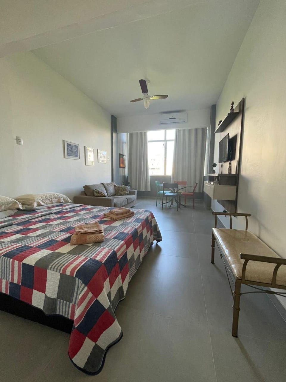 Confortável apto cama queen e sofá cama - COPACABANA Apartment in Rio de Janeiro