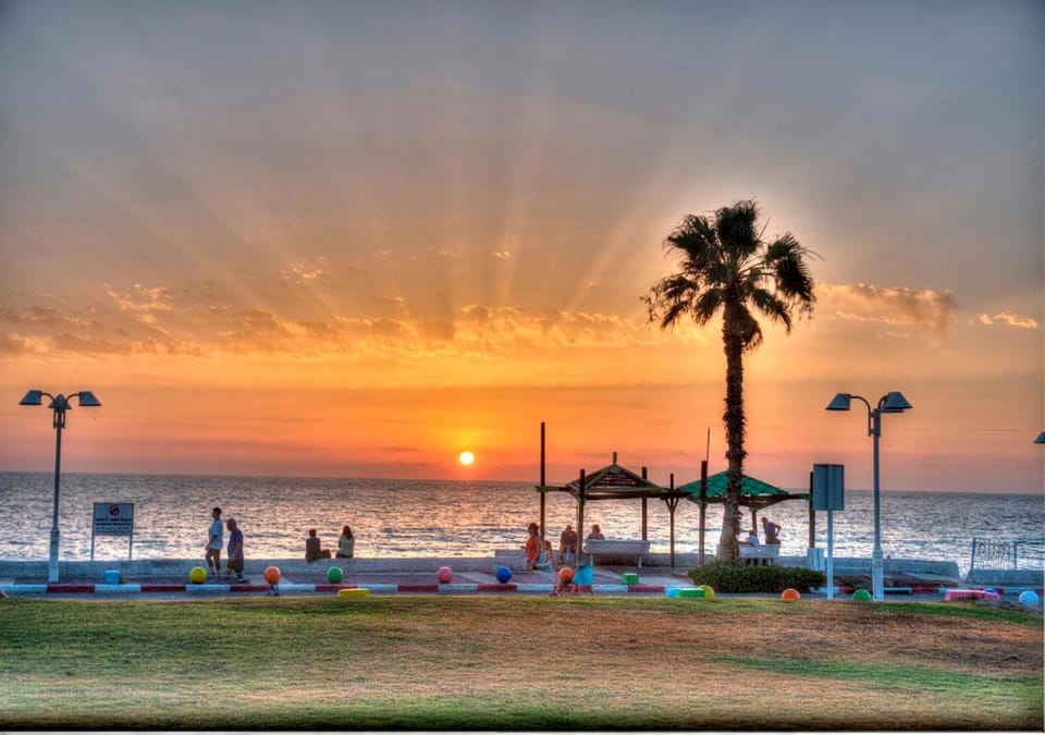 Natural landscape, Beach, Sunset